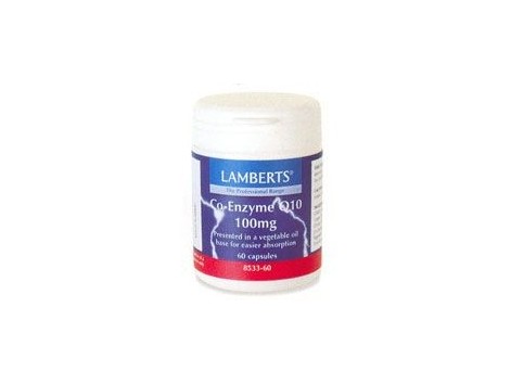 Lamberts Co-Enzyme Q10  100mg. 60 Kapseln. Lamberts