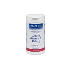 Lamberts Gentle Vitamina C 500mg. (No ácida) 100 comprimidos