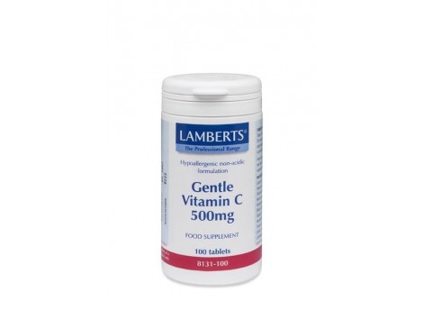 Lamberts Gentle Vitamin C 500mg. (No acid) 100 Tabletten