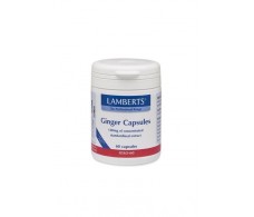 Lamberts Jengibre Ginger 120 mg. 60 capsulas. Lamberts