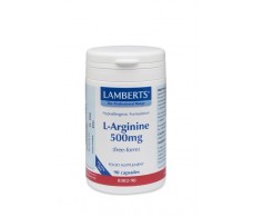 Lamberts L-Arginina 1000mg. 90 capsulas. Lamberts