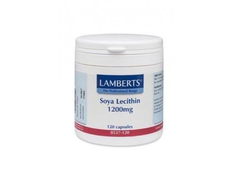 Lamberts Lecitina de Soja 1200mg. 120 capsulas. Lamberts