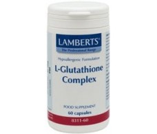 Lamberts L Glutationa Complex 60 capsulas. Lamberts