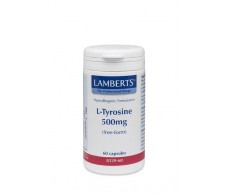 Lamberts L-Tyrosine 500mg. 60 capsules