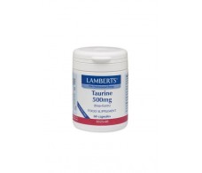 Lamberts Taurina 500mg. 60 capsulas. Lamberts