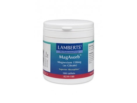 Lamberts Magasorb 150mg. Alta Absorción 180 comprimidos. Lambert