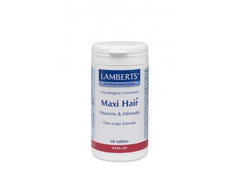 Lamberts Maxi-Hair (nueva formula) 60 comprimidos. Lamberts