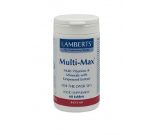 Lamberts Multi Max 60 comprimidos. Vitaminas + Minerales + Amino