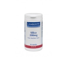 Lamberts Silica - Silice 200mg. de Yemas de Bambú. 90 capsulas. 