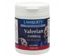 Lamberts Valeriana 1600mg. Alta Potencia. 60 comrpimidos. Lamber