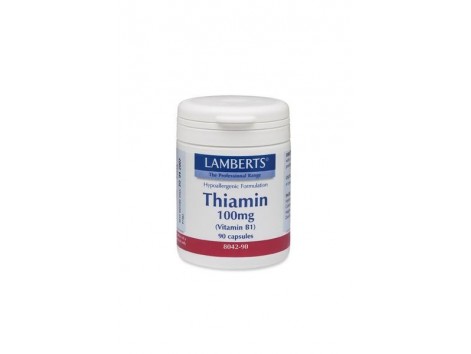 Lamberts Thiamine 100mg. 90 capsules