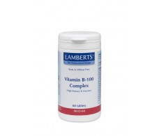 Lamberts Vitamina B 100 Complex 60 comprimidos. Lamberts