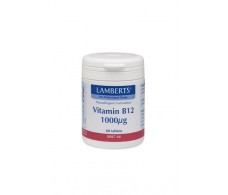 Lamberts Vitamina B12 1000mcg. 60 comprimidos. Lamberts