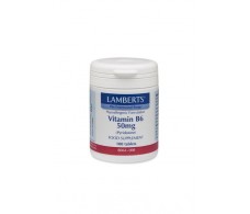 Lamberts Vitamin B6 (Pyridoxine) 50mg. 100 Tabletten