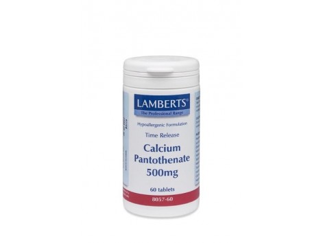 Lamberts Calcium Pantothenate (Vitamin B5) 60 Tablets