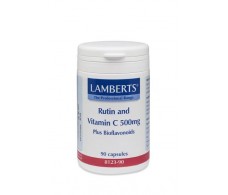 Lamberts Rutina + Vitamina C + Bioflavonoides 90 capsulas. Lambe