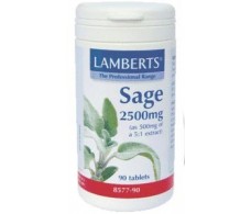 Lamberts Salvia 2500mg. Sage. 90 comprimidos. Lamberts