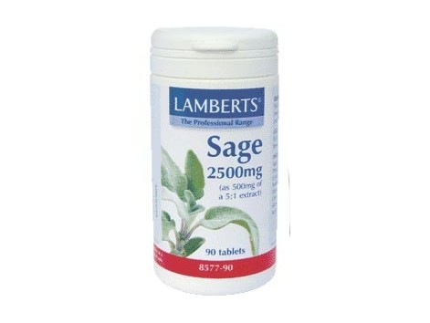 Lamberts Sage 2500mg. 90 tablets. Lamberts