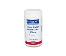 Lamberts Green Lipped Mussel Extract 350mg. 90 Capsules