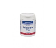 Lamberts Selenium 200 mcg. como Selenio-L-Metionina  60 comprimi