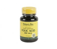 Nature´s Plus Folic Acid 90 tablets. Natures Plus