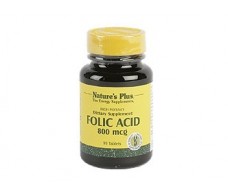 Nature´s Plus Folic Acid 90 tabletten. Natures Plus