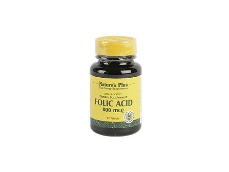 Nature´s Plus Folic Acid 90 tablets. Natures Plus