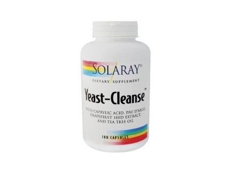 Solaray Yeast Cleanse de Solaray 90 caps.