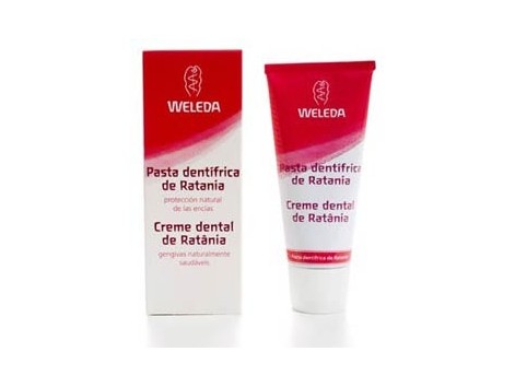 Weleda pasta dentífrica de ratania-mineral 75 ml