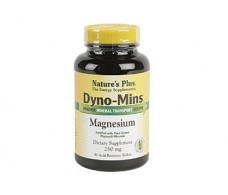 Nature's Plus Dyno Mins Magnésio 90 comprimidos.
