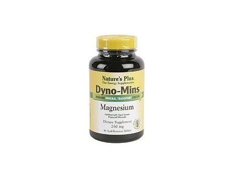 Nature's Plus Dyno Mins Magnesio 90 comprimidos.