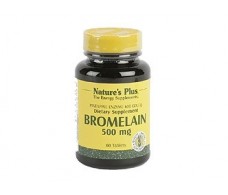 Nature´s Plus Bromelain 500mg. 60 tablets. Nature´s Plus