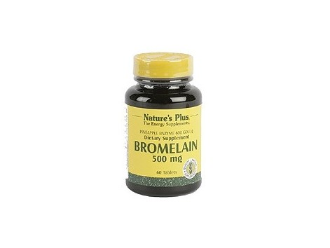 Nature´s Plus Bromelain 500mg. 60 tablets. Nature´s Plus