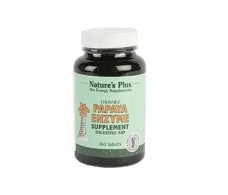 Nature's Plus Papaya Enzime 180 comprimidos masticables