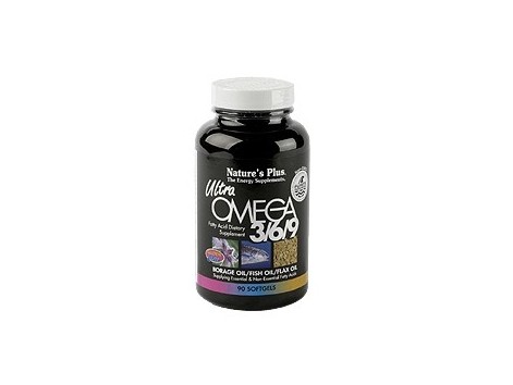 Nature´s Plus Ultra Omega 3 - 6 - 9 1200mg. 90 pearls. Nature´s 