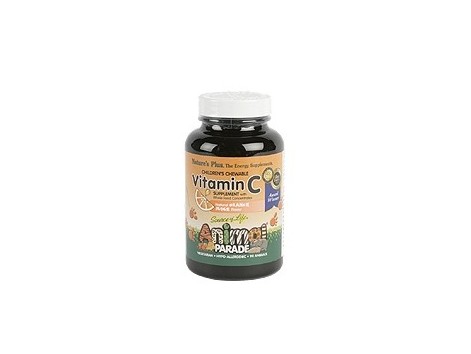 Nature´s Plus Animal Parade Vitamin C. 90 animal chews