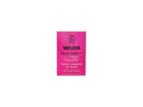 Weleda Jabón vegetal de rosa 100gr