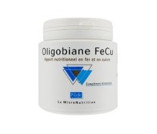 Pileje Oligobiane FeCu 90 capsulas. Pileje