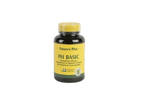 Nature´s Plus PH Basic 60 capsulas. Nature´s Plus