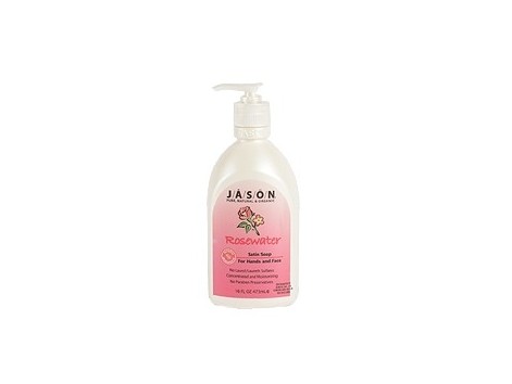 Soap hands and face Rosewater & glycerin. 473ml. JASON