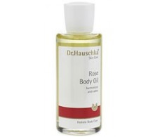 Dr. Hauschka body oil rose petals 100ml.