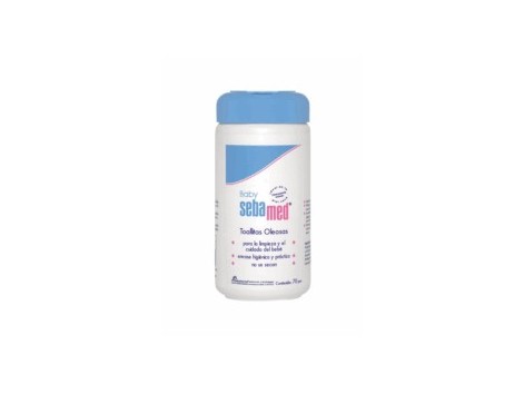 Sebamed Baby oily wipes 70 u.