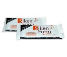 Siken Form black Swiss chocolate biscuit. Box of 32 units