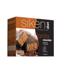 Siken Diet bars of chocolate. 5 units