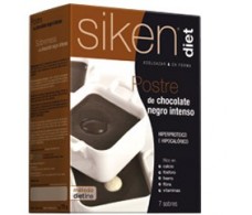 Siken Diet black chocolate dessert. 7 envelopes