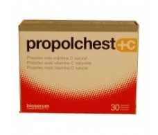 Bioserum Propolchest + C  30 capsules. Bioserum