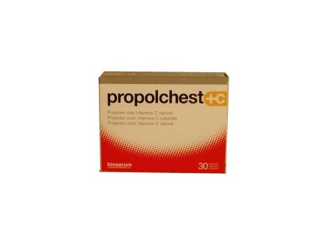 Bioserum Propolchest + C  30 capsules. Bioserum