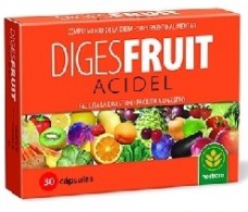 Herbora Digesfruit Acidel 30 capsules. Herbora
