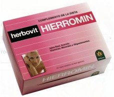 Herbora Hierromin 20 ampollas. Herbora