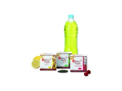 Siken Form L-Carnitine + Vitamin B2. Lemon flavor. 12 sachets Siken Form L-Carnitine + Vitamin B2. Lemon flavor. 12 sachets